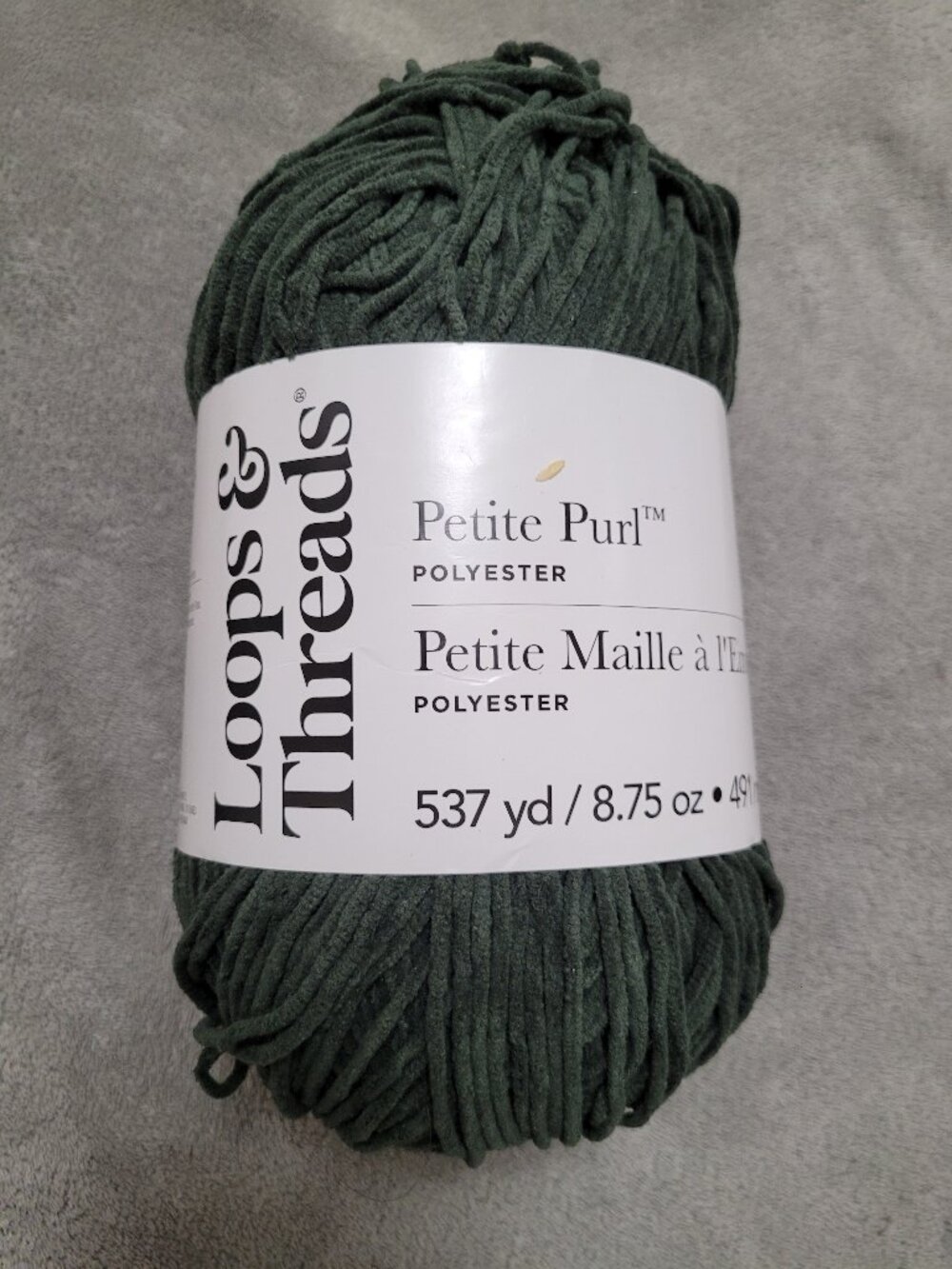 Loops & Threads Petite Purl Forest Green